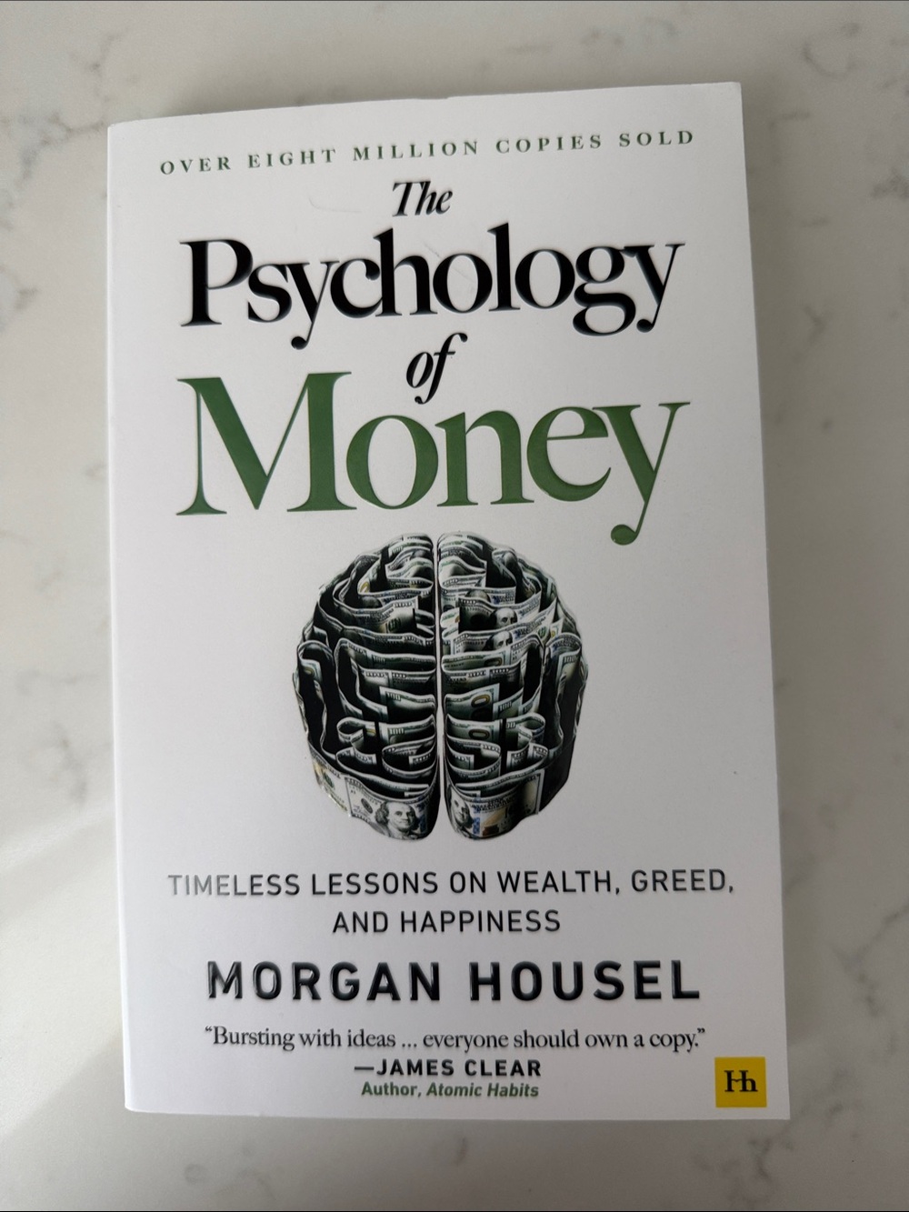 The Psychology of Money — White Cover Personal Finance Book